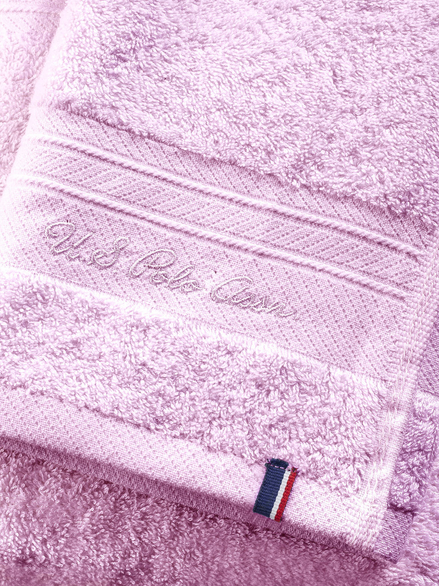 Super Soft Pure Cotton Towel in Lavender Fog - Image 2
