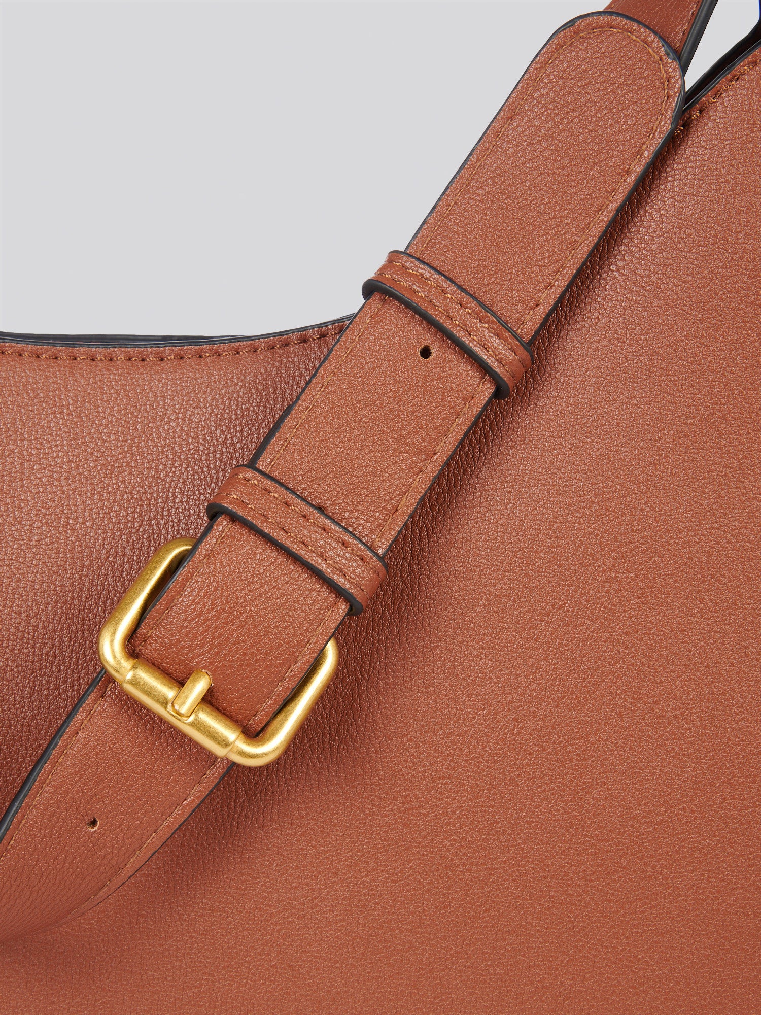 U.S. Polo Assn. Womens Earth Hobo Bag in Tan - Image 3