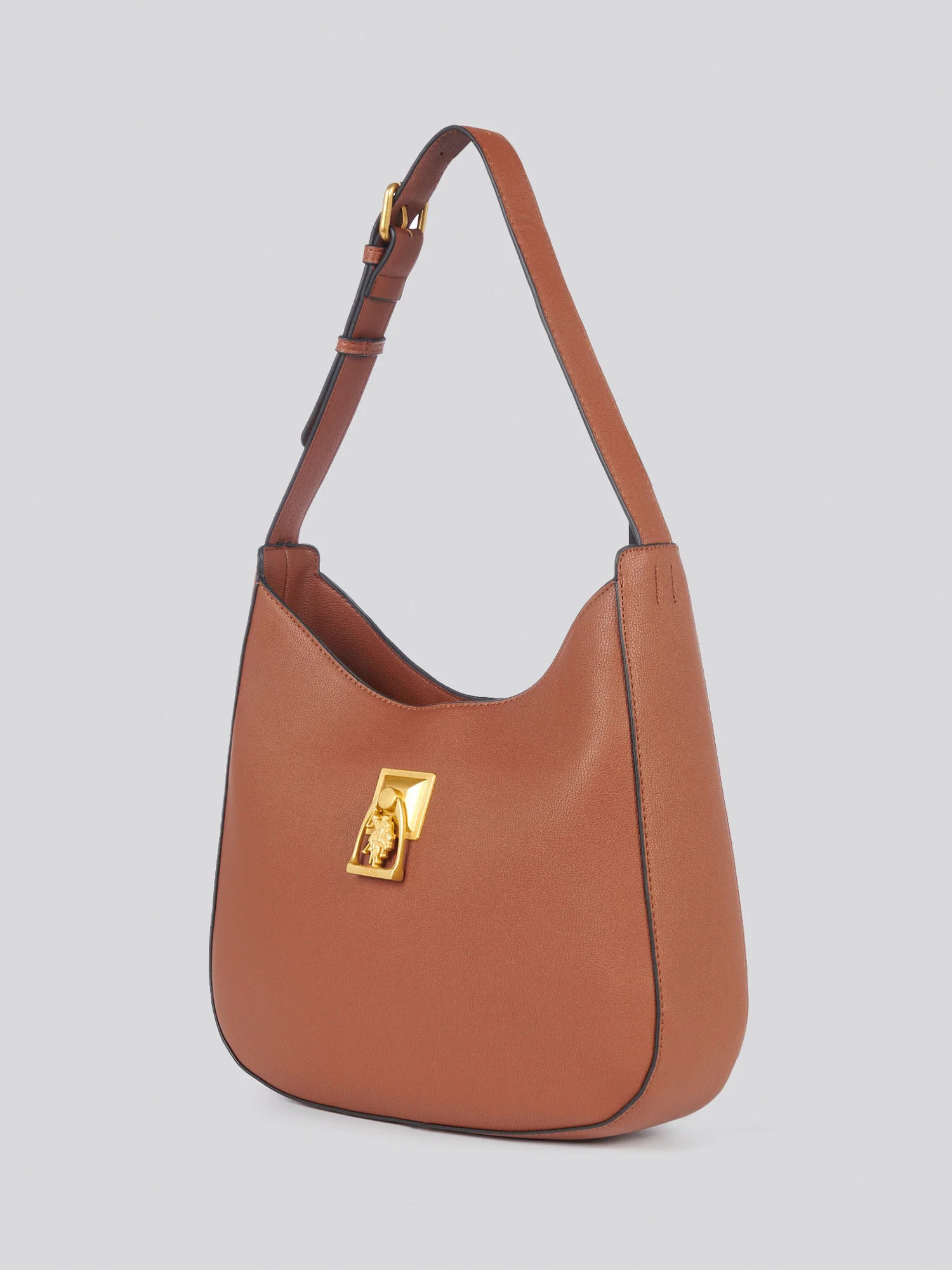 U.S. Polo Assn. Womens Earth Hobo Bag in Tan - Image 6