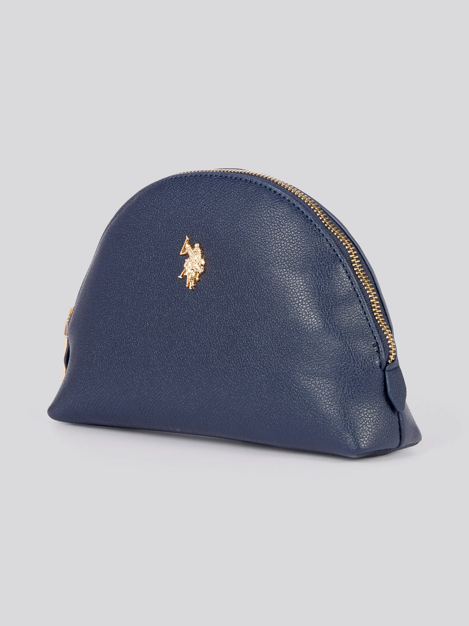 U.S. Polo Assn. Womens Jones Round Beauty Bag in Navy - Image 2