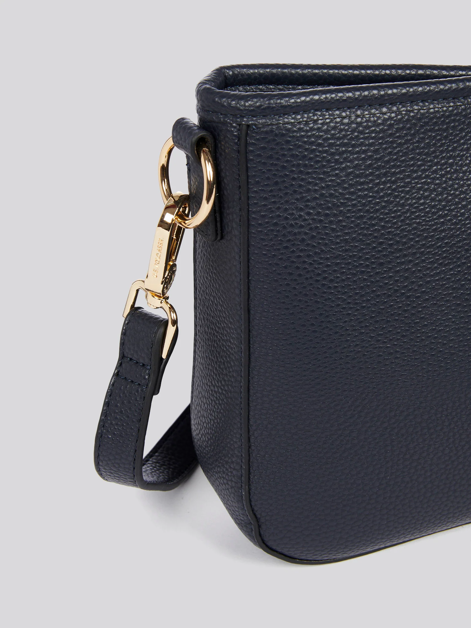 U.S. Polo Assn. Womens Stanford Baguette Bag in Navy - Image 6