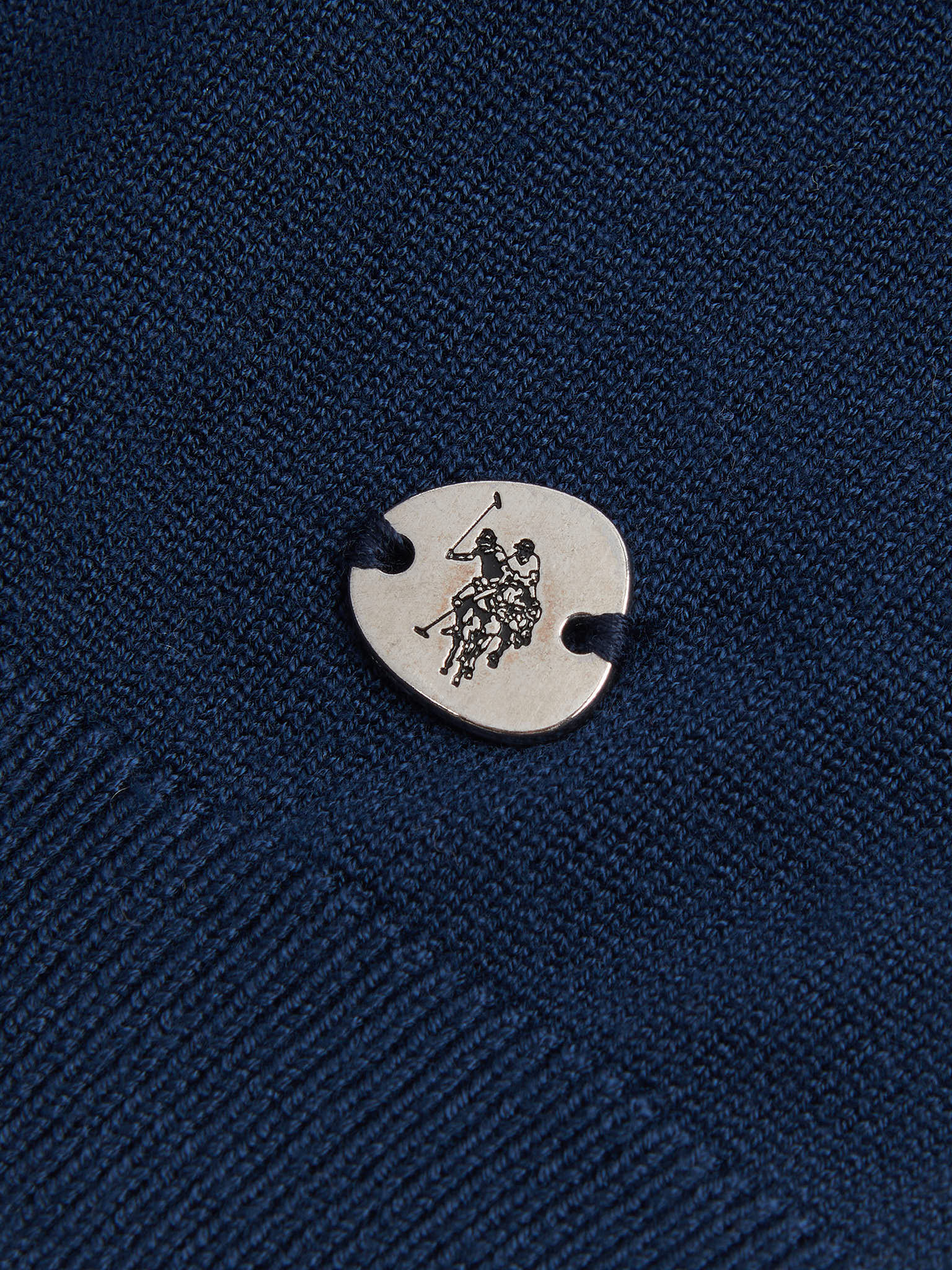 Womens Crew Neck Jumper in Navy Iris - Image 6