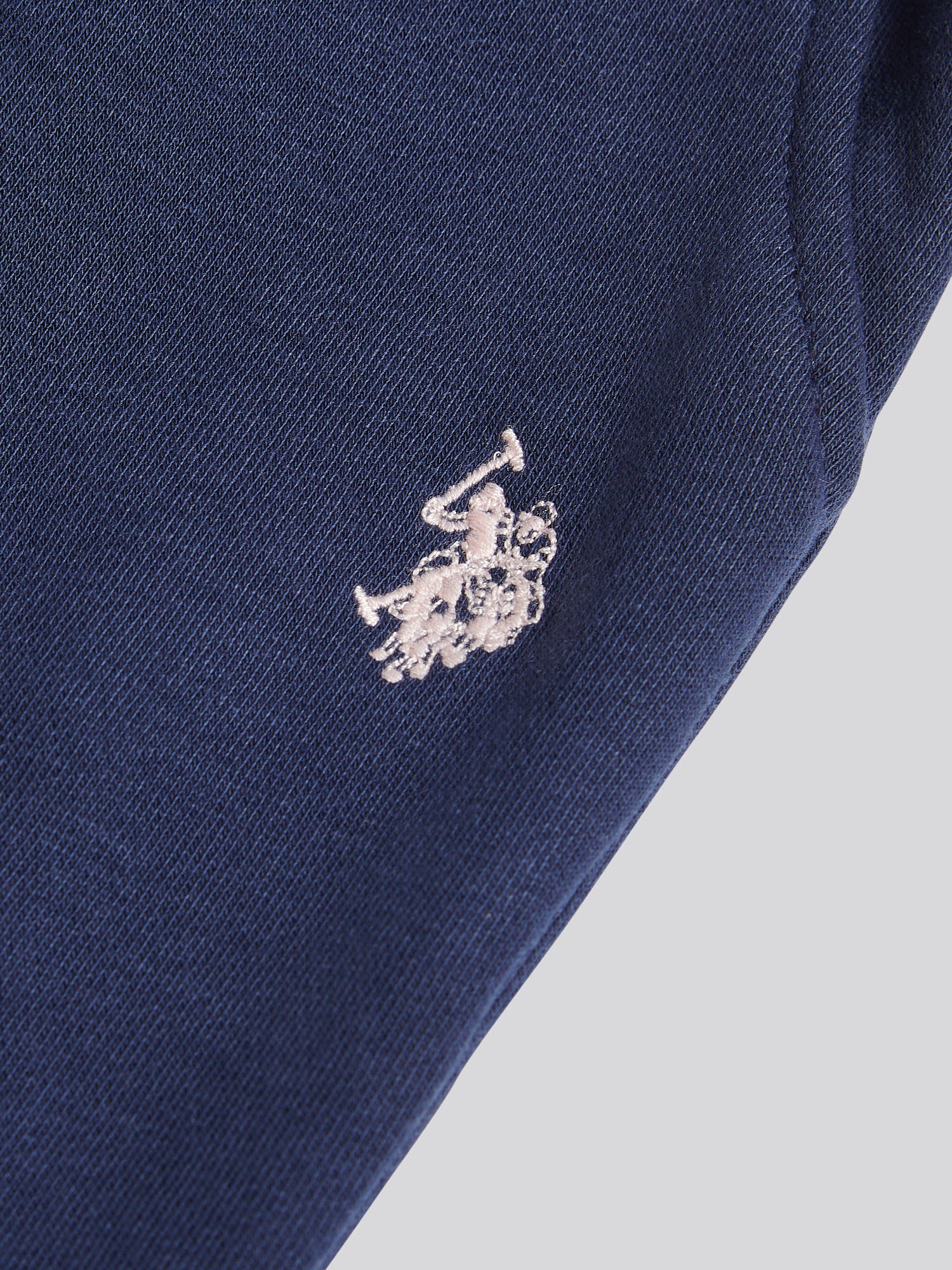 Womens Double Horsemen Roll Cuff Jogger in Navy Iris - Image 7