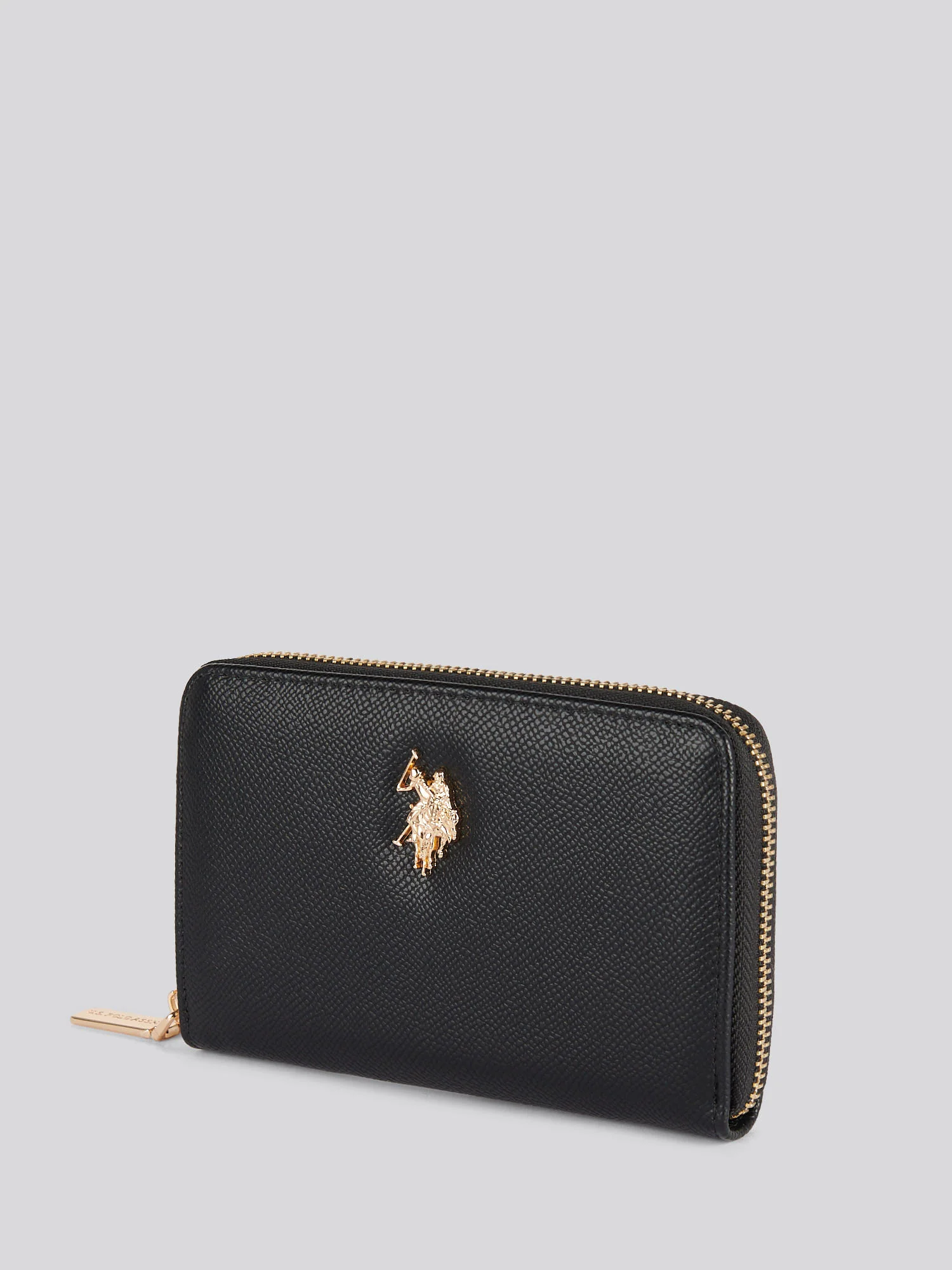 Womens Jones Medium Zip Wallet in Black - Image 2