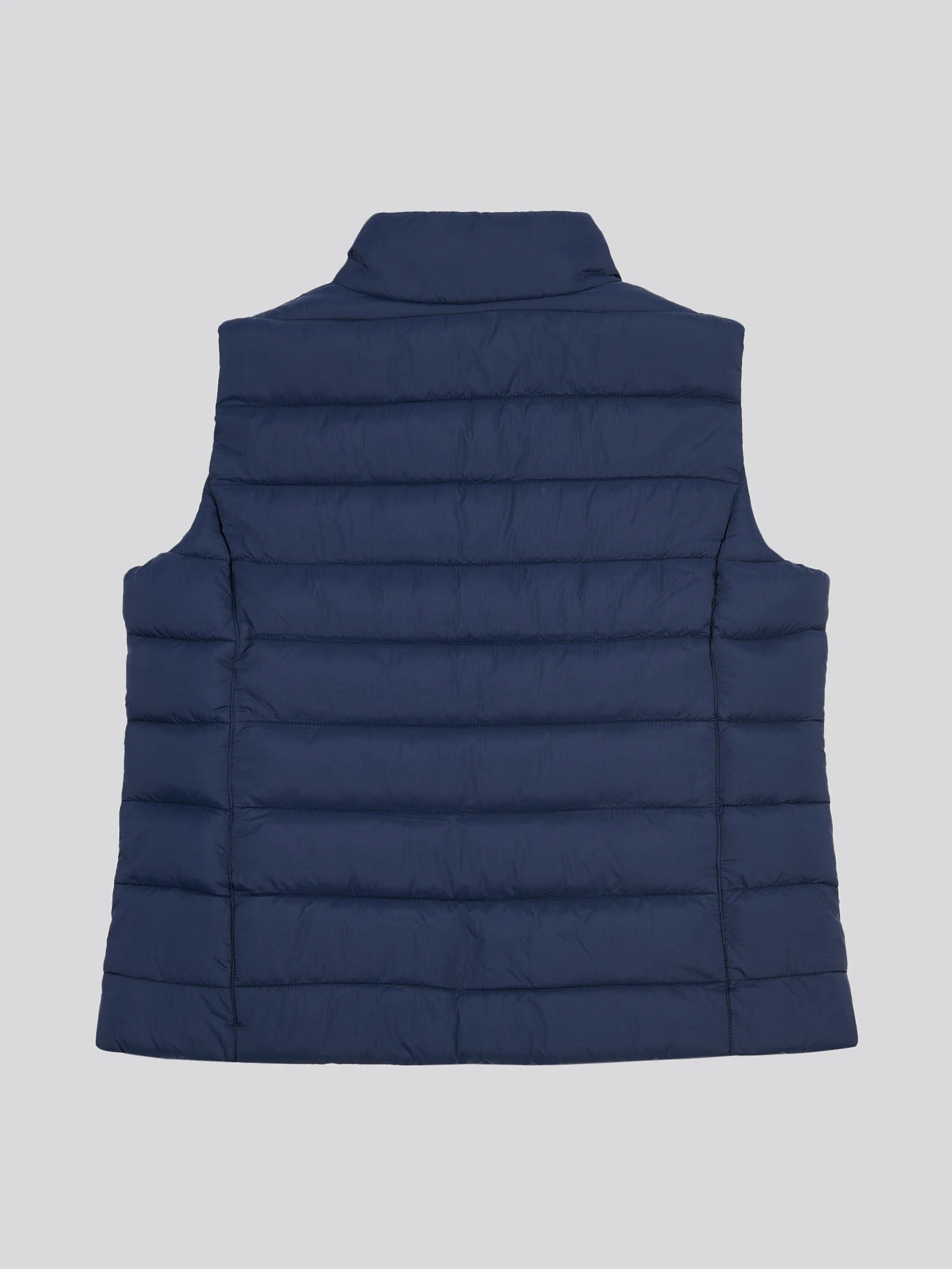 Womens Lightweight Puffer Gilet in Navy Iris - Image 6