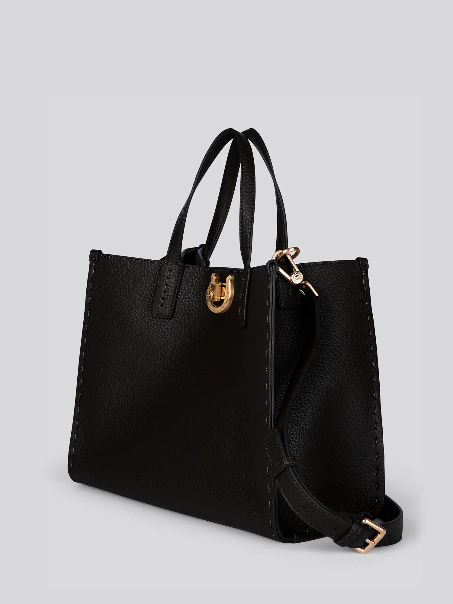 Womens Middleton Double Handle Bag in Black