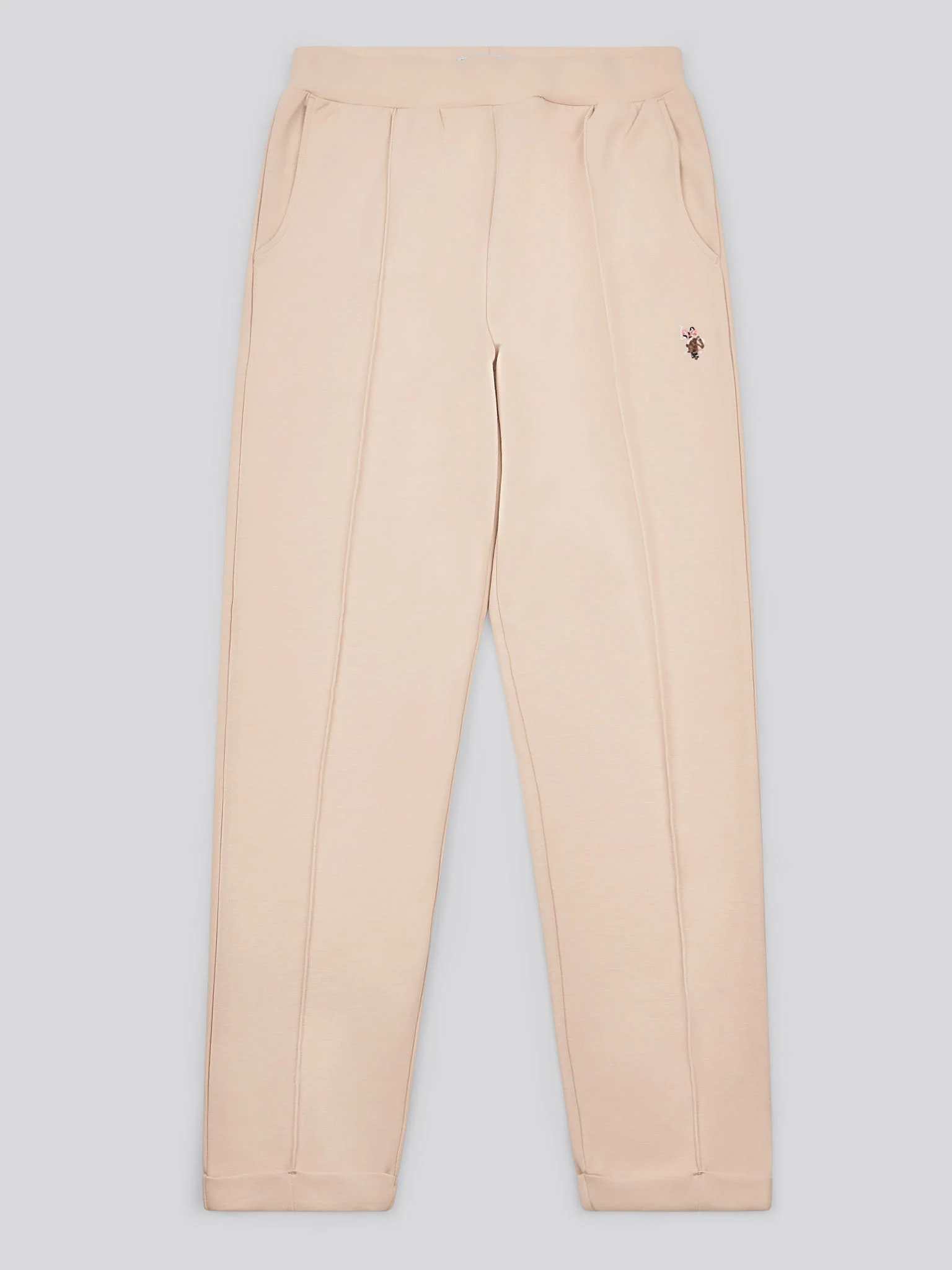 Womens Smart Stripe Jogger in Smoke Gray - Image 5