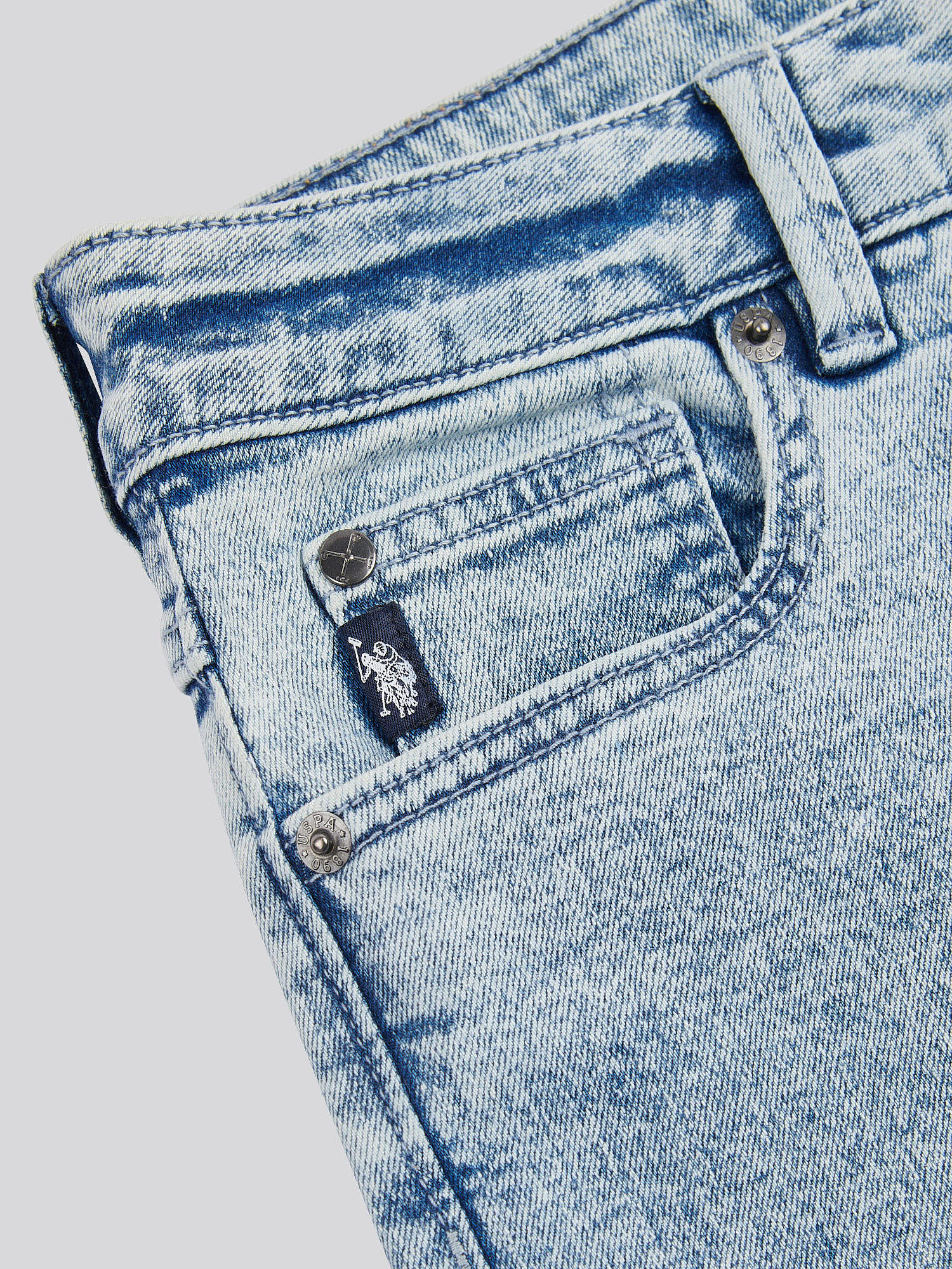 Womens Straight Fit Jean Stone Wash WUP - Image 8