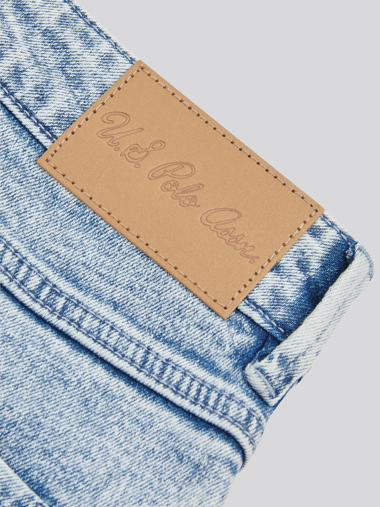Womens Straight Fit Jean Stone Wash WUP - Image 9