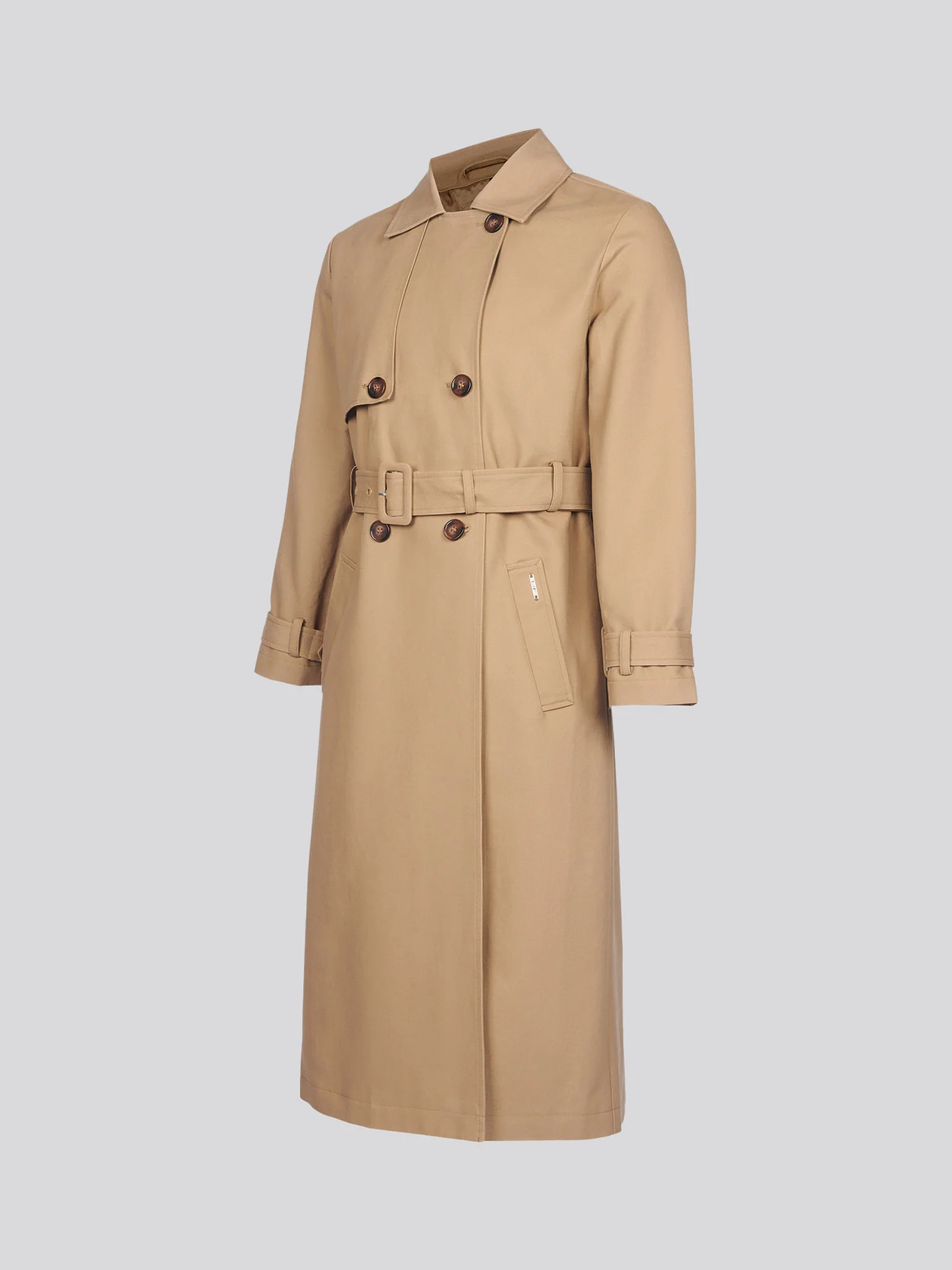 Womens Trench Coat in Incense - Image 13