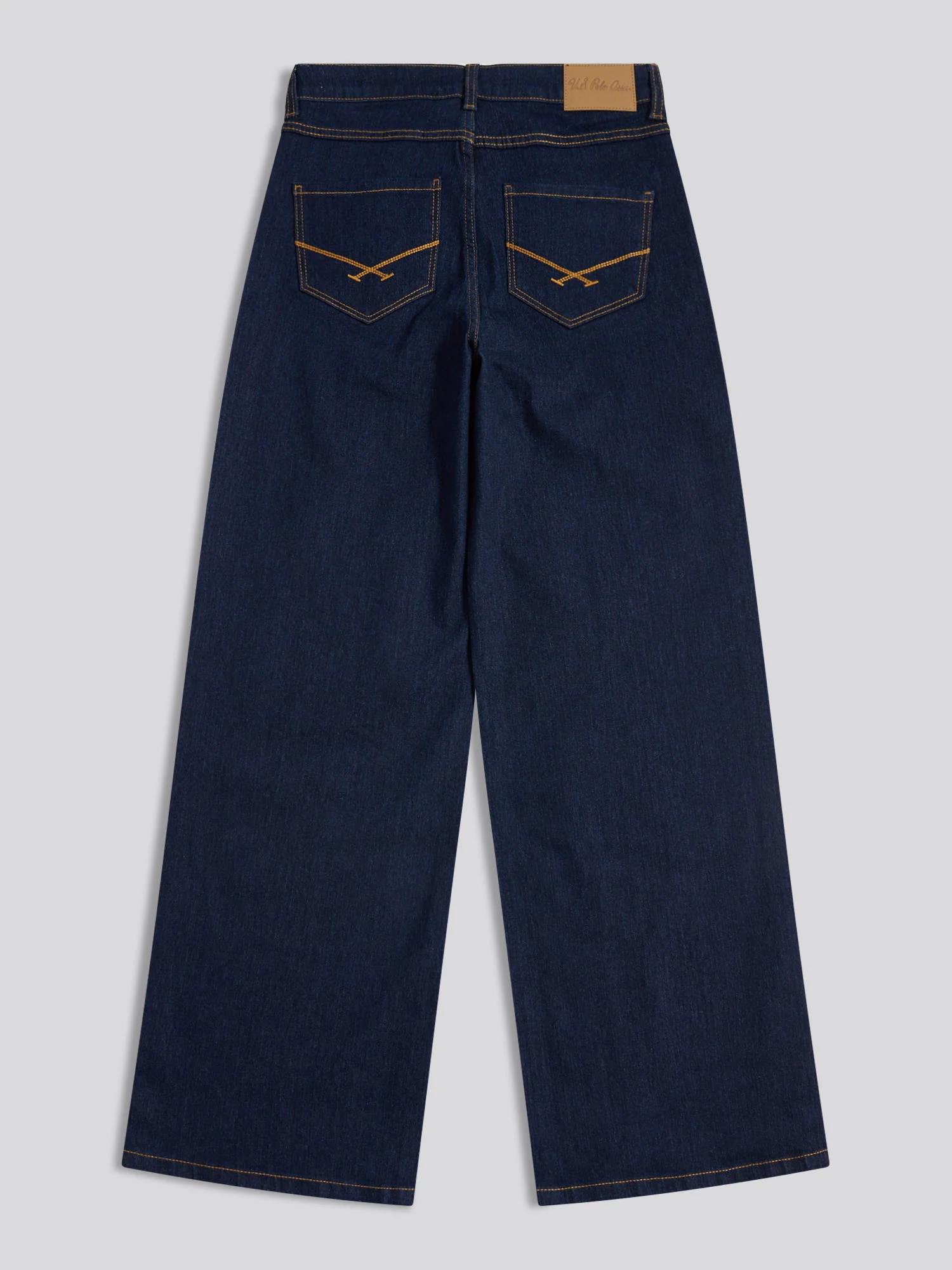 Womens Wide Fit Jean Dark Indigo Wash - Image 9