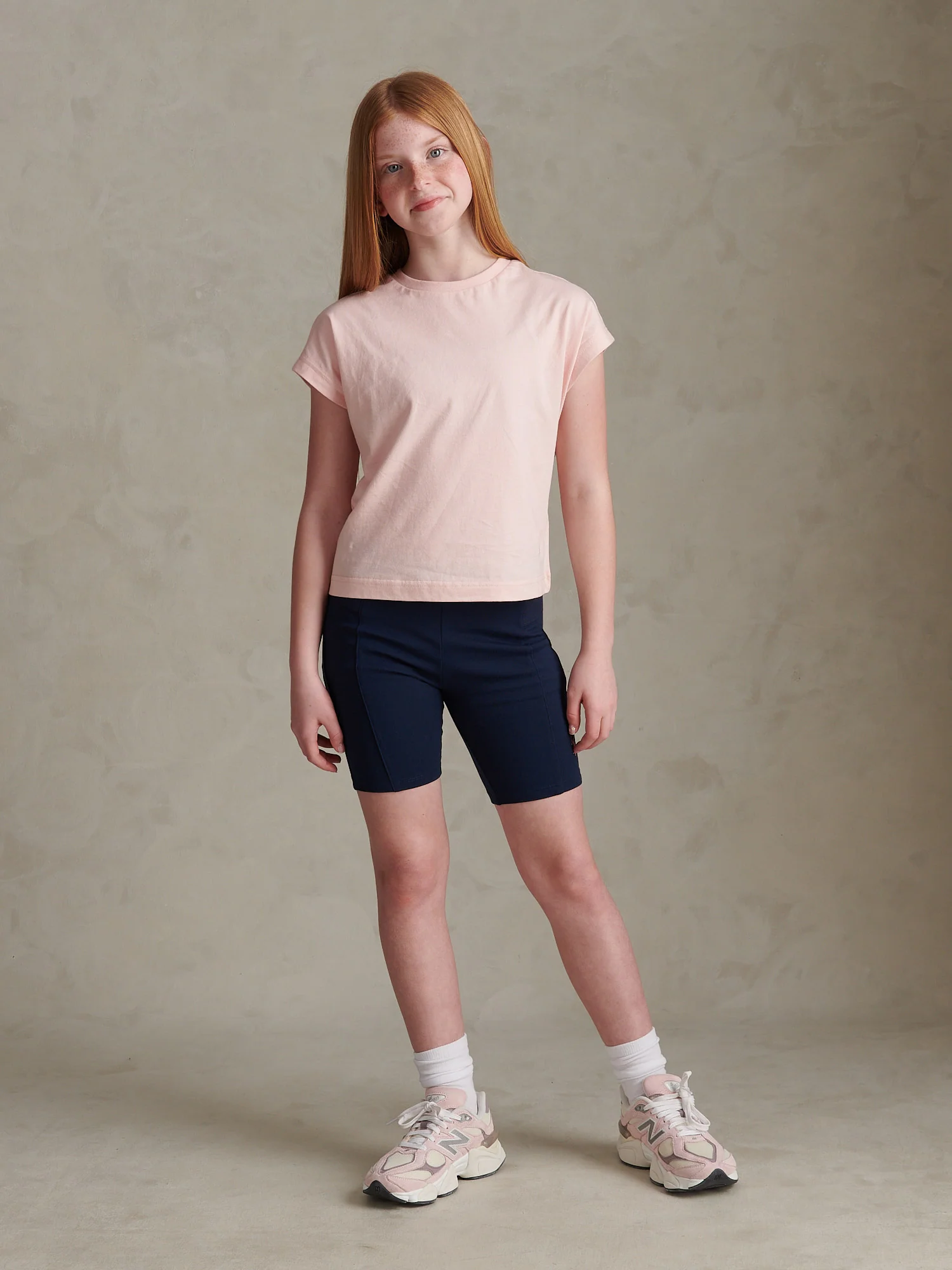 Girls Cap Sleeve Tank Top Crystal Rose - Image 3